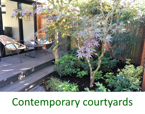 Contemporary courtyards